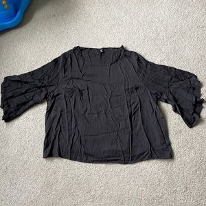 New SHEIN curve 4XL black top